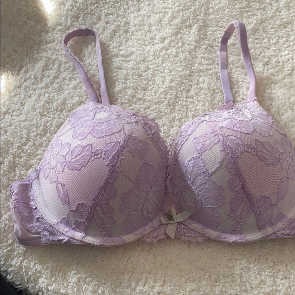 Body By Victoria Lace Push Up Bra